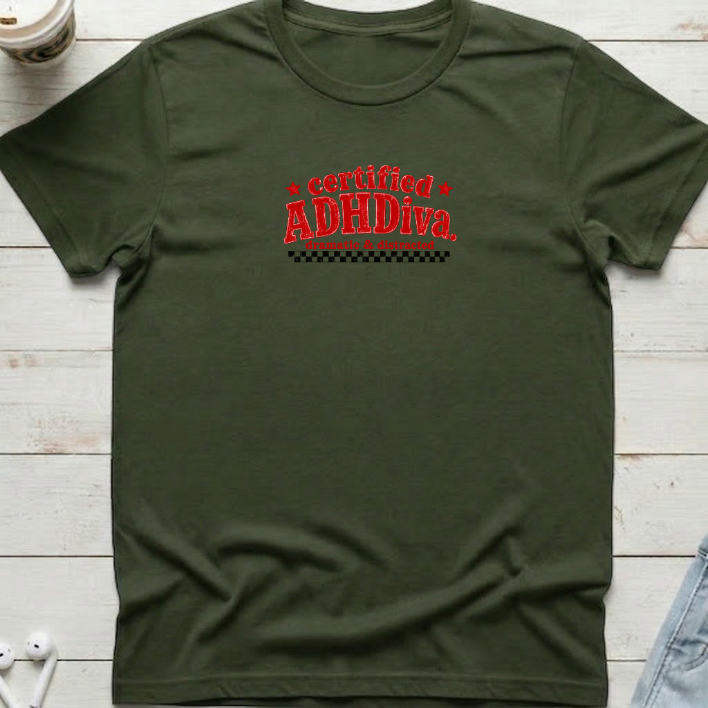 Certified ADHDiva Tee