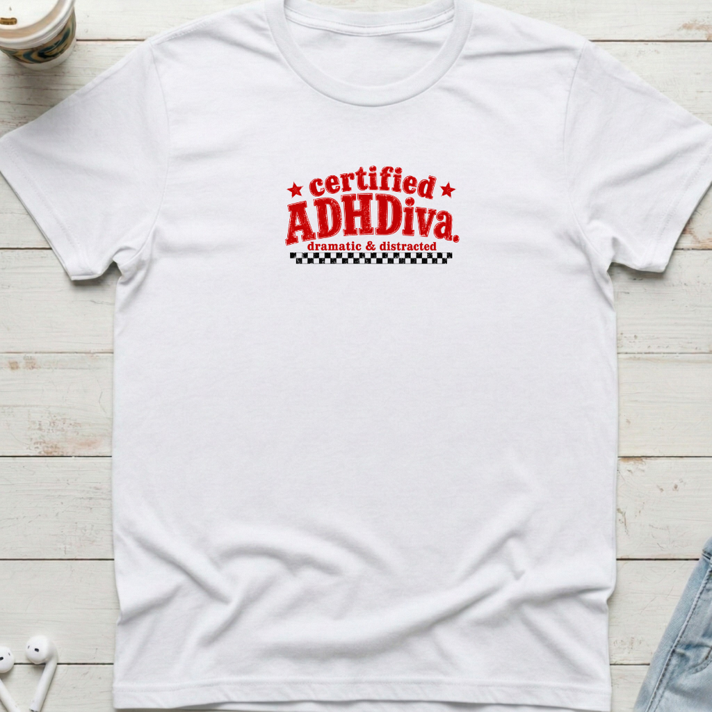 Certified ADHDiva Tee