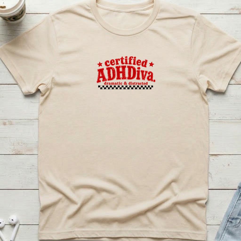 Certified ADHDiva Tee