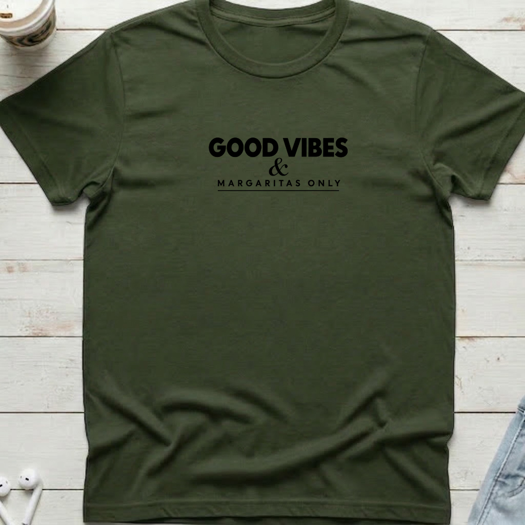 Good Vibes & Margaritas Only Tee