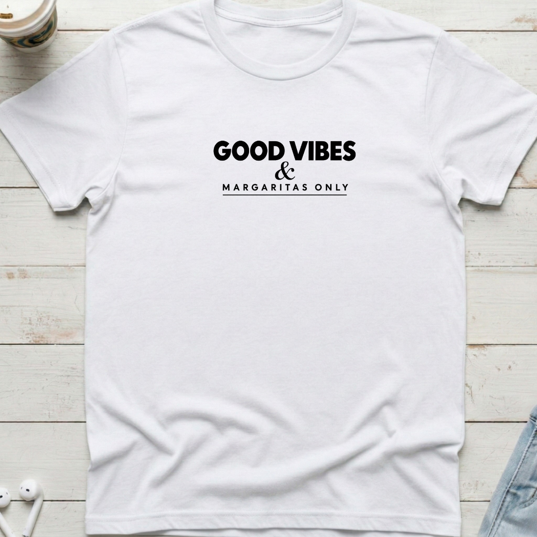Good Vibes & Margaritas Only Tee