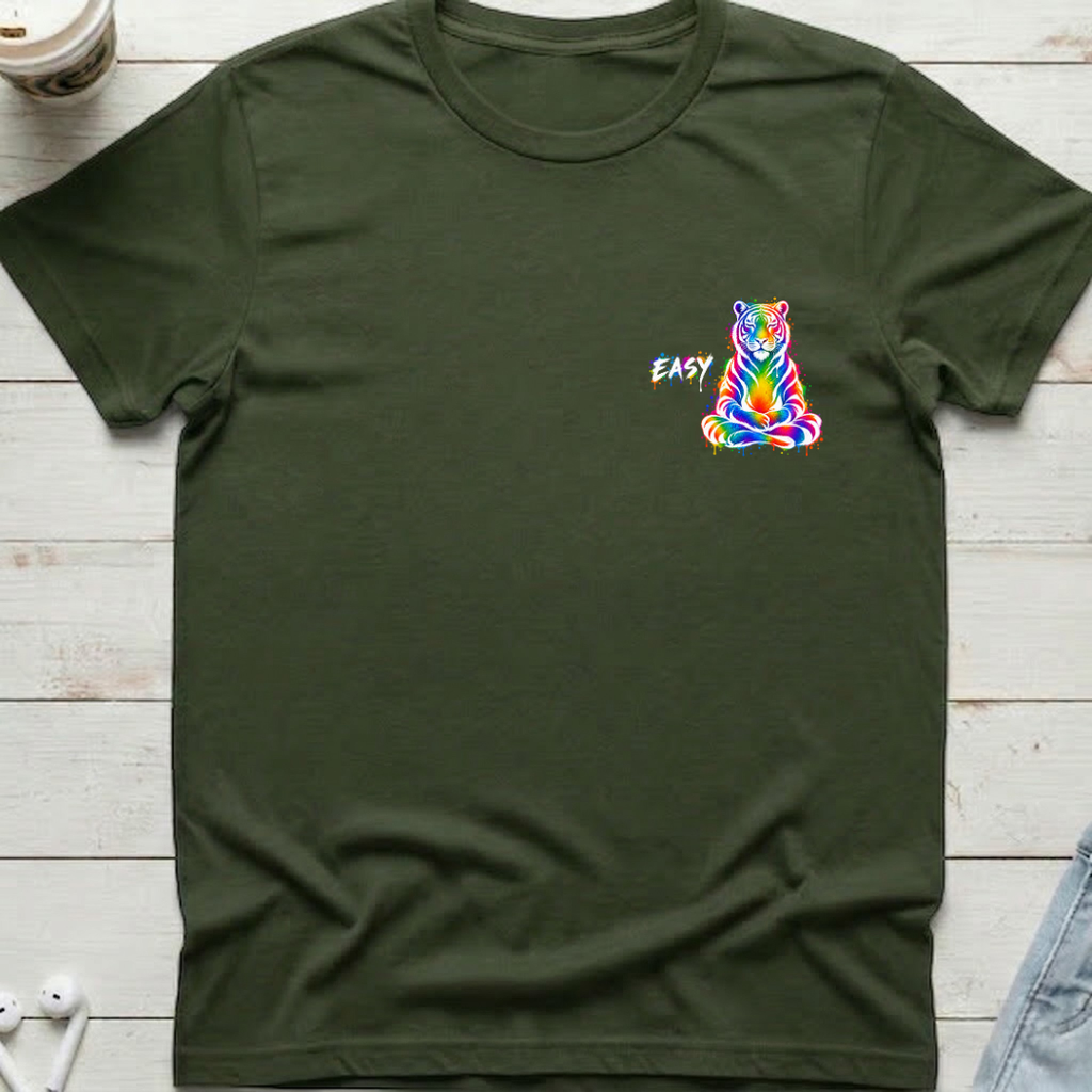 Easy Tiger Rainbow Tee