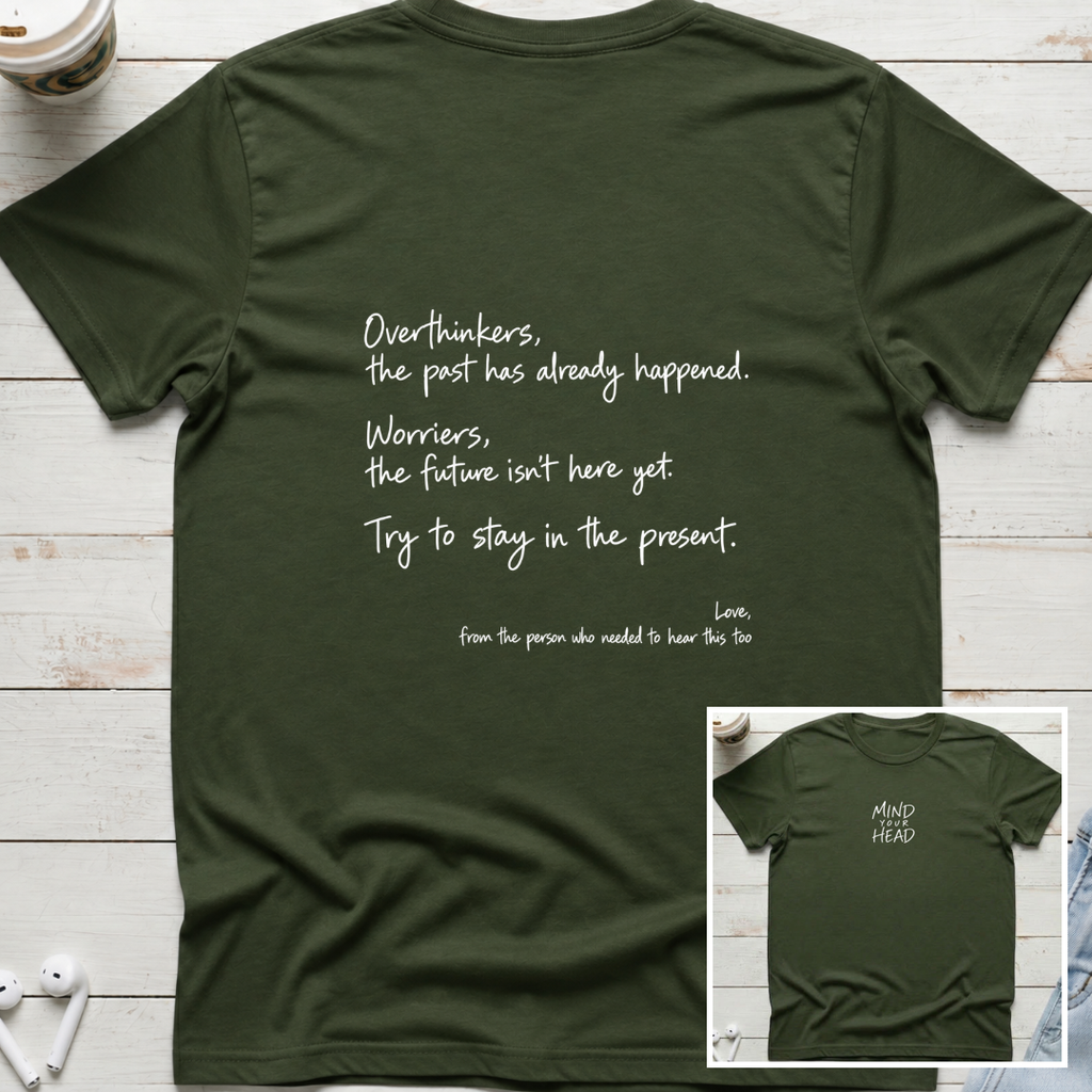 Back & Front Overthinking Tee