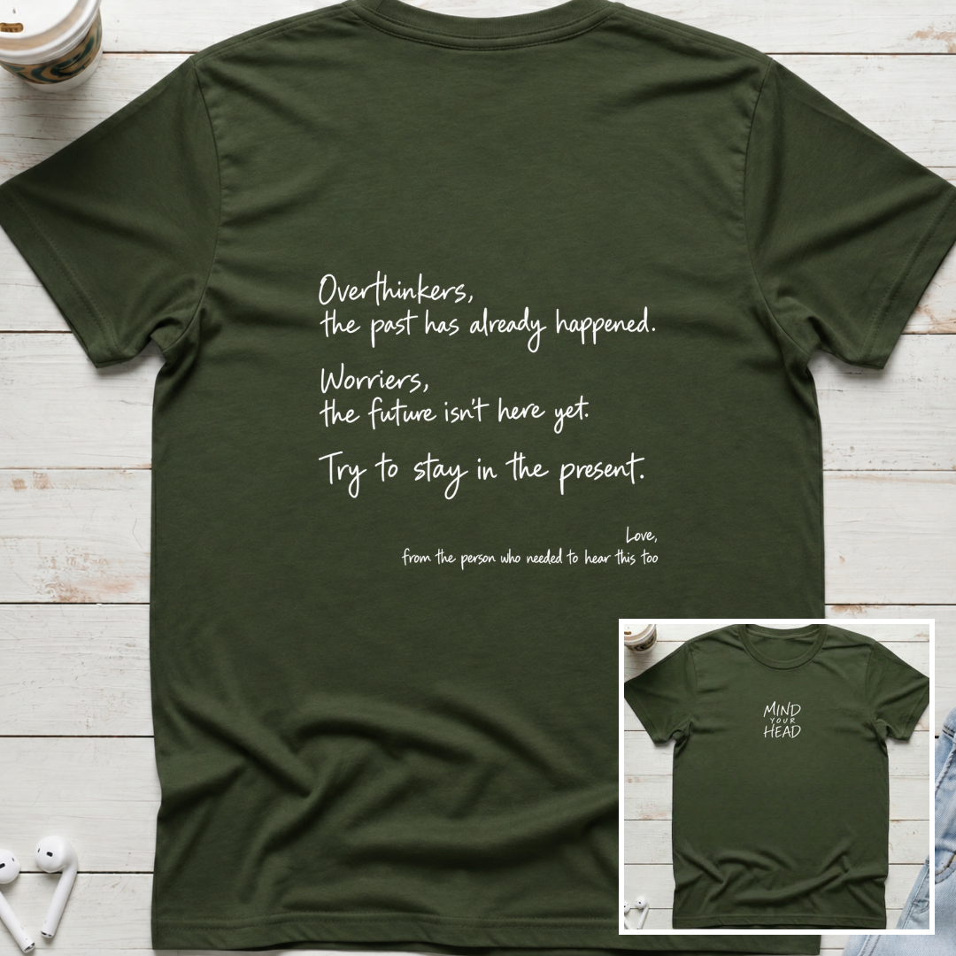 Back & Front Overthinking Tee
